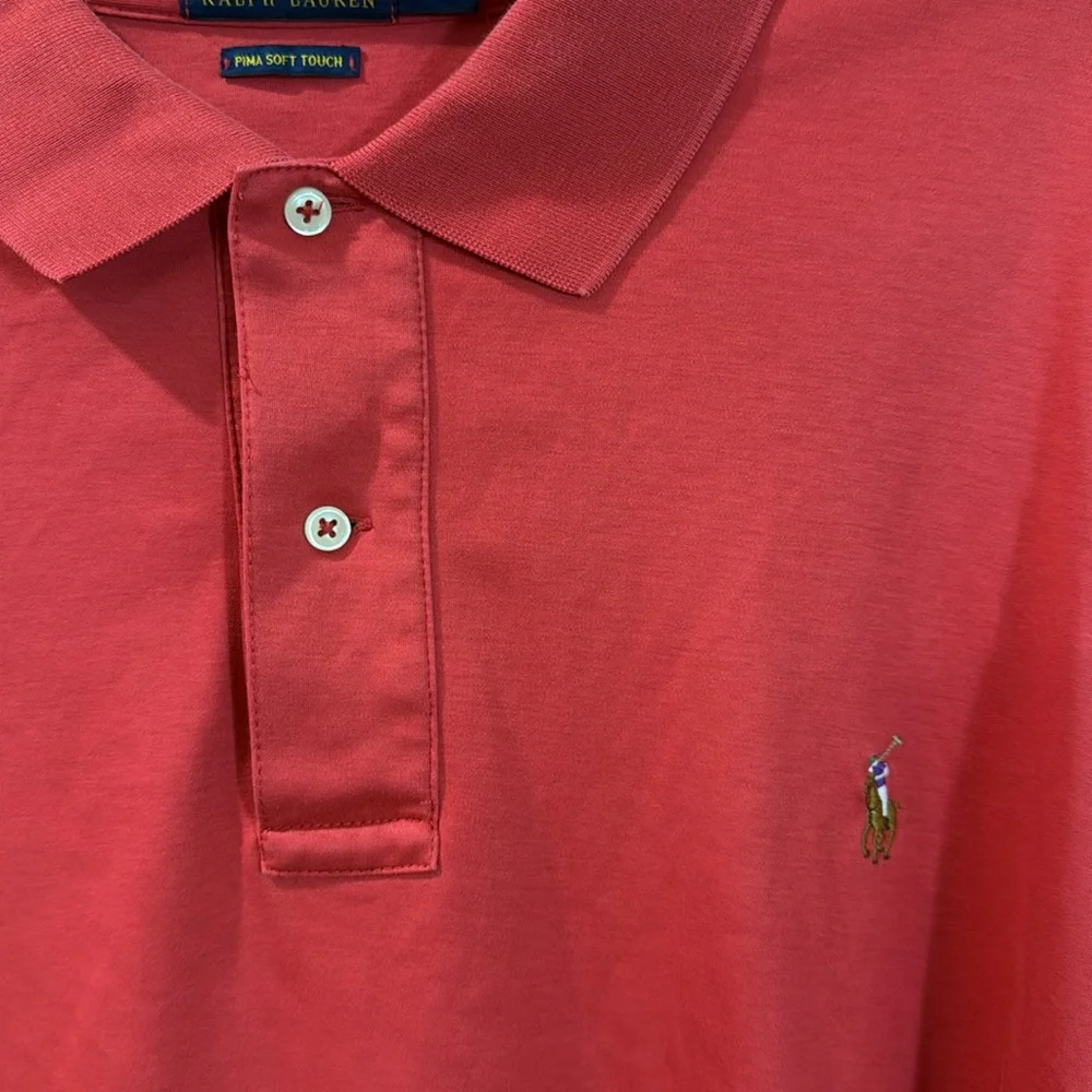 Polo Ralph Lauren Pima Soft Touch Polo Red 2XB